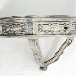 Pakabinamos medinės konsolės su stalčiais 2 vnt. komplektas 23x58x31,5 cm