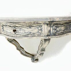 Pakabinamos medinės konsolės su stalčiais 2 vnt. komplektas 23x58x31,5 cm