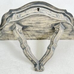 Pakabinamos medinės konsolės su stalčiais 2 vnt. komplektas 23x58x31,5 cm