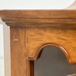 Ąžuolinė pakabinama spintelė su stiklu 20,5x81x65 cm