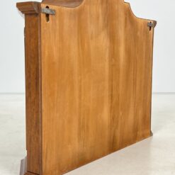 Ąžuolinė pakabinama spintelė su stiklu 20,5x81x65 cm