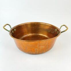 Varinis indas su žalvario rankenomis 36×47,5×16 cm