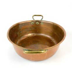 Varinis indas su žalvario rankenomis 36×47,5×16 cm