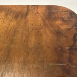 Art Deco pastatoma riešutmedžio lentyna 30x136x119 cm