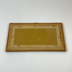 Printas medžio rėme su stiklu “Švč. Mergelė Marija su Jėzumi” 1,5x44x25 cm