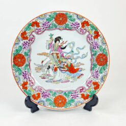 Kiniška porcelianinė lėkštė 25,5x25,5x3 cm