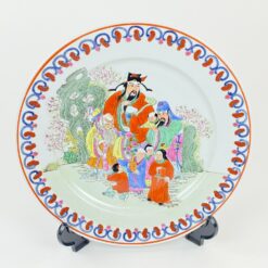 Kiniška porcelianinė lėkštė 26x26x3 cm