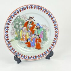 Kiniška porcelianinė lėkštė 26x26x3 cm