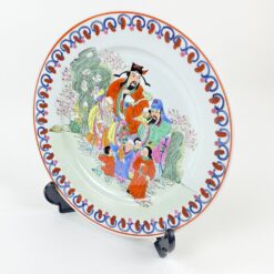 Kiniška porcelianinė lėkštė 26x26x3 cm