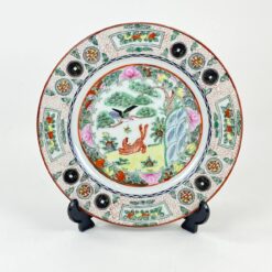 Kiniška porcelianinė lėkštė 26,5x26,5x2,5 cm