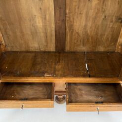 Ąžuolinė dviejų durų ir dviejų stalčių rūbų spinta 56x161x206 cm