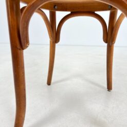 Medinis krėslas mėlynos spalvos gobeleno sėdimąja dalimi 47x51x78 cm, 49 cm