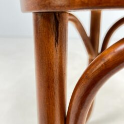 Medinis krėslas mėlynos spalvos gobeleno sėdimąja dalimi 47x51x78 cm, 49 cm