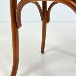 Medinis krėslas mėlynos spalvos gobeleno sėdimąja dalimi 47x51x78 cm, 49 cm