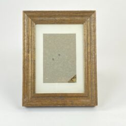 Medinis nuotraukos rėmelis su stiklu 2,5×17,5×22,5 cm