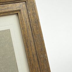 Medinis nuotraukos rėmelis su stiklu 2,5×17,5×22,5 cm