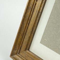 Medinis nuotraukos rėmelis su stiklu 2,5×17,5×22,5 cm