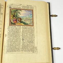 Matthäus Merians 1630 m. Kupferbibel faksimilė 5x32x45 cm