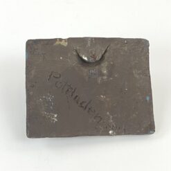 Sieninis keramikinis bareljefas “Brėmeno Rolandas” 2×14,5×11,5 cm