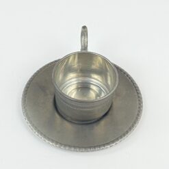 Alavinių lėkštutės ir puodelio 60 ml komplektas 11x11x5 cm