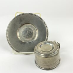 Alavinių lėkštutės ir puodelio 60 ml komplektas 11x11x5 cm