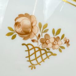 Porcelianinių Royal Copenhagen lėkštės ir dubenėlio komplektas 23x23x7 cm