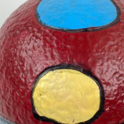 Keramikinė boružės statula metalinėmis kojomis ir ūsais 13×12,5×12,5 cm