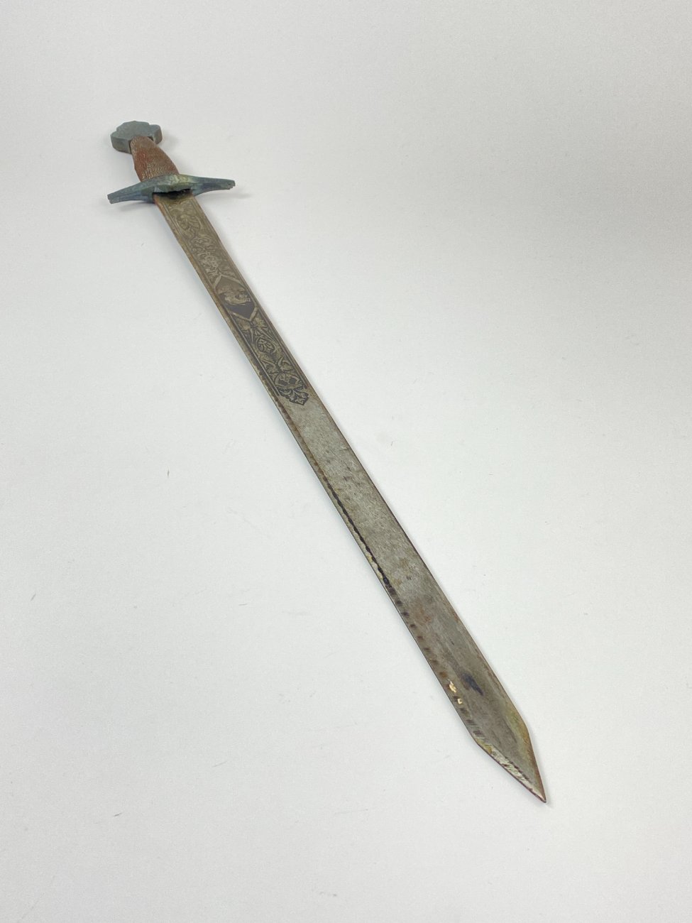 HN1218-ginklai-6 Suvenyrinis kardas Alfonso X, Toledo 74x2x10,5 cm