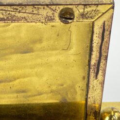 Art deco pastatomas žalvarinis rėmelis 5x15x9 cm