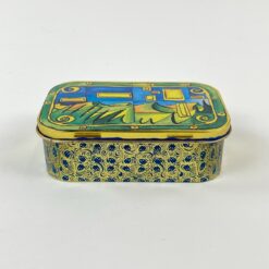 Skardinė saldainių dėžutė 6,5x10x3 cm