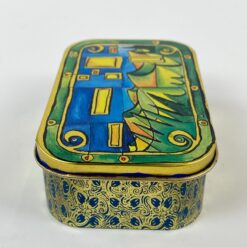 Skardinė saldainių dėžutė 6,5x10x3 cm