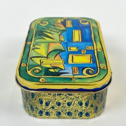 Skardinė saldainių dėžutė 6,5x10x3 cm