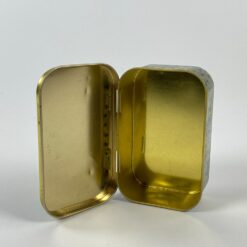 Skardinė saldainių dėžutė 6,5x10x3 cm