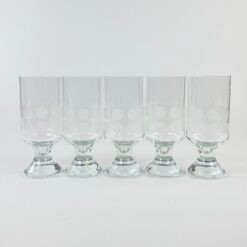 Ingrid Glashütte stiklo taurės 300 ml 5 vnt. kompl. 6,5×6,5×15,5 cm