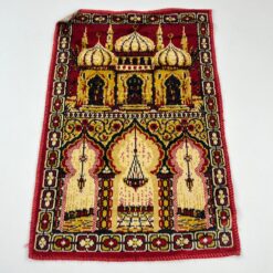 Sintetinis gamyklinis kilimėlis su mečetės atvaizdu 51x32,5x0,1 cm