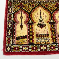 Sintetinis gamyklinis kilimėlis su mečetės atvaizdu 51×32,5×0,1 cm