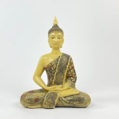 Plastikinė statula “Medituojantis Buda” 10x22x28,5 cm