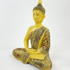 Plastikinė statula “Medituojantis Buda” 10x22x28,5 cm