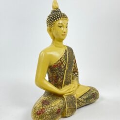 Plastikinė statula “Medituojantis Buda” 10x22x28,5 cm