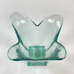 Stiklinė tulpės žiedo formos vaza 18x18x15 cm