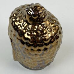 Keramikinis bronzos spalvos Budos biustas 10x8x12 cm