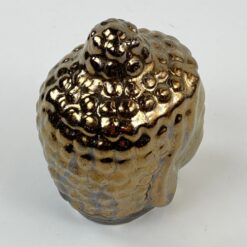 Keramikinis bronzos spalvos Budos biustas 10x8x12 cm