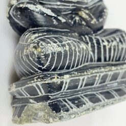 Medituojančio Budos statulėlė iš akmens 3,5×6,5×10 cm