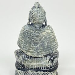 Medituojančio Budos statulėlė iš akmens 3,5×6,5×10 cm