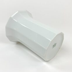 Porcelianinė Rosenthal dvylikakampė baltos spalvos vaza 13,5×13,5×16 cm