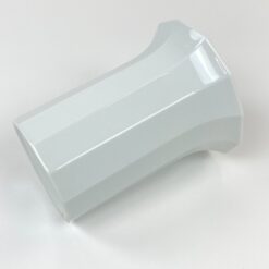 Porcelianinė Rosenthal dvylikakampė baltos spalvos vaza 13,5×13,5×16 cm