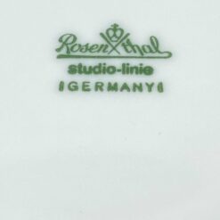 Porcelianinė Rosenthal dvylikakampė baltos spalvos vaza 13,5×13,5×16 cm