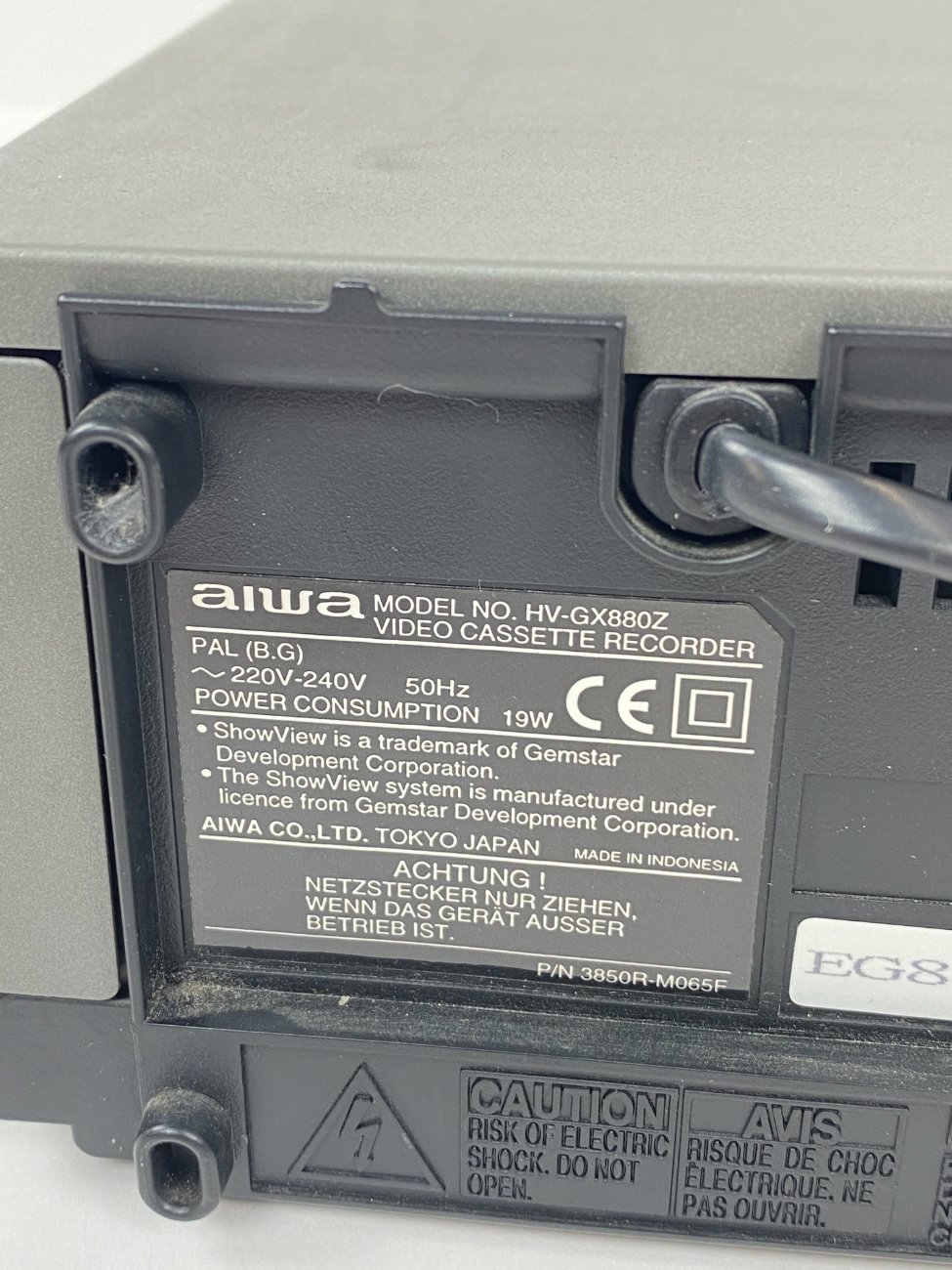 HN1300-kita-technika-10 Aiwa GX880 video grotuvas (neveikiantis) 31,5×36,5×9,5 cm