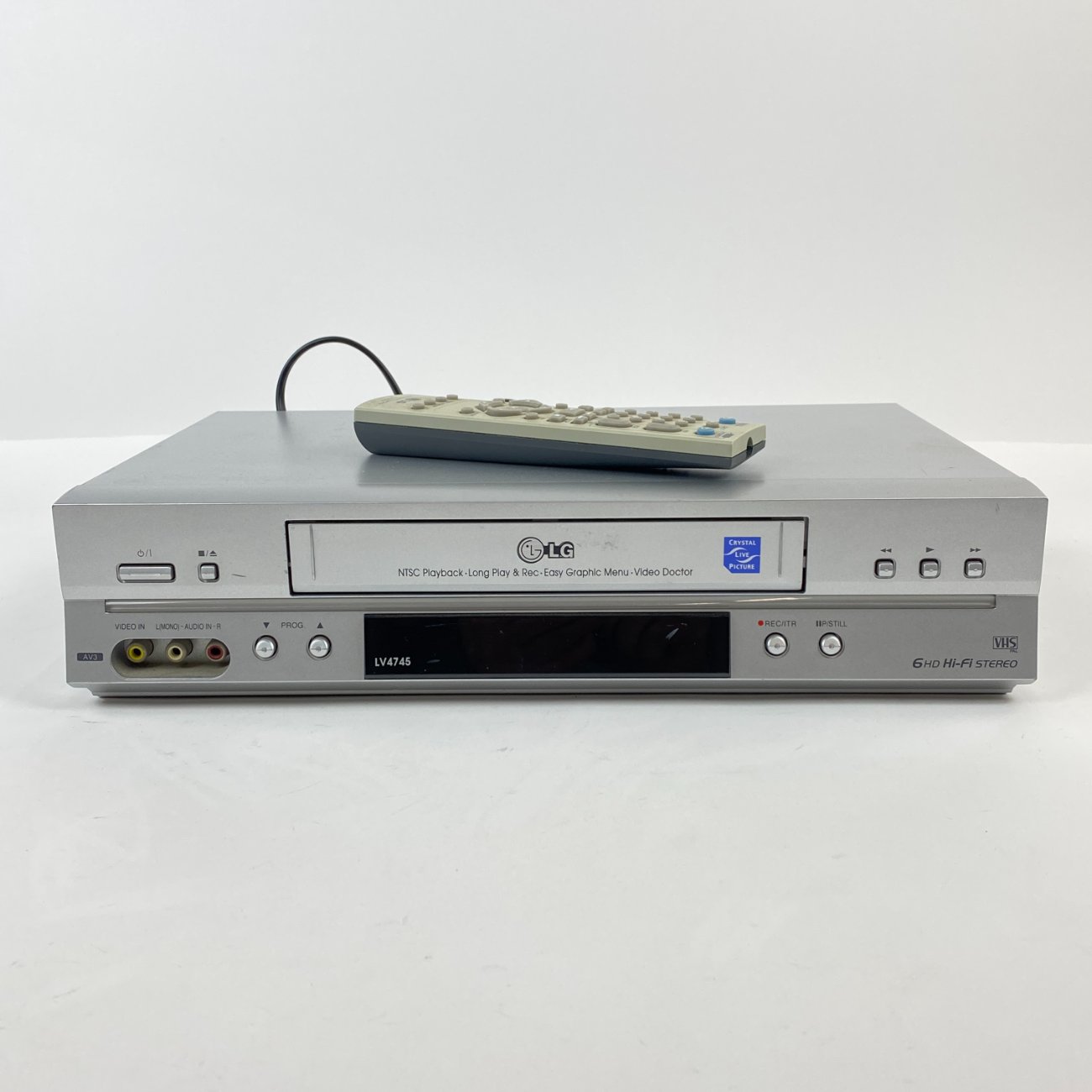 HN1310-kita-technika-0 LG LV 4745 VHS videomagnetofonas 24x36x8,5 cm