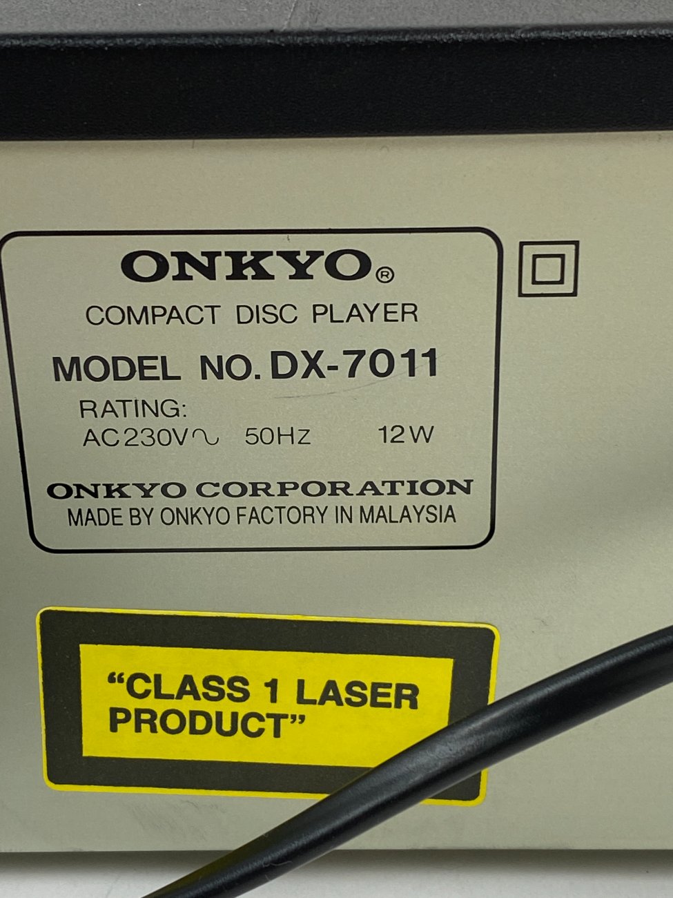 HN1313-kita-technika-12 Onkyo DX-7011 CD grotuvas 29,5x45x10 cm